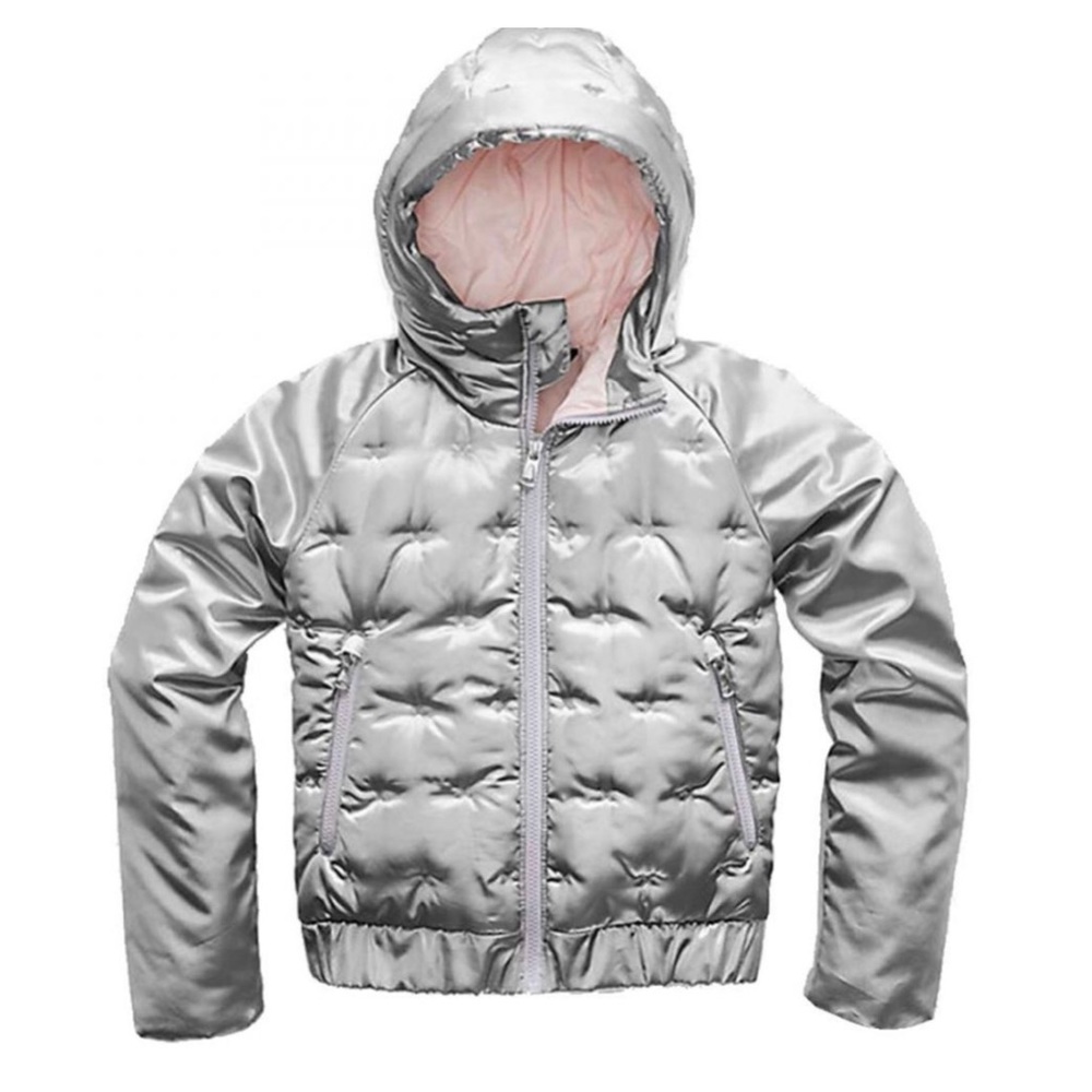 Hoodie metallic jacket